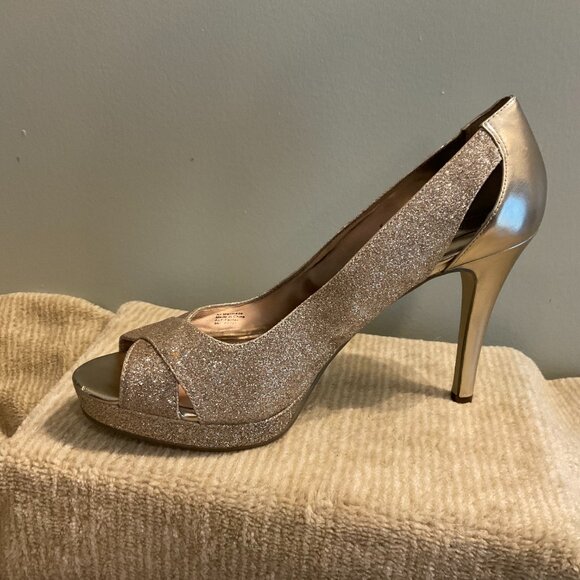 ALFANI Evening Sandal Heels - Size 9M Shoes - Picture 3 of 8